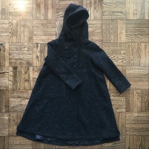 NWOT | Large | A Shaped wool pea coat.